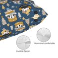 thumbnail image 3 of Balery Winter Animal Friends Funda de Cojín Estampada, Regalos para Mujeres, Regalos de Amor para Ella, Regalos para Novia o Esposa, Funda de Almohada-16"x24", 3 of 6
