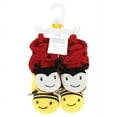 thumbnail image 2 of Hudson Baby Infant Girl Cozy Fleece Booties, Ladybug Bee, 12-18 Months, 2 of 5