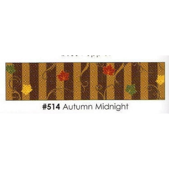 Autumn Midnight 3 Strips Edible Frosting Photo Cake Border Decoration