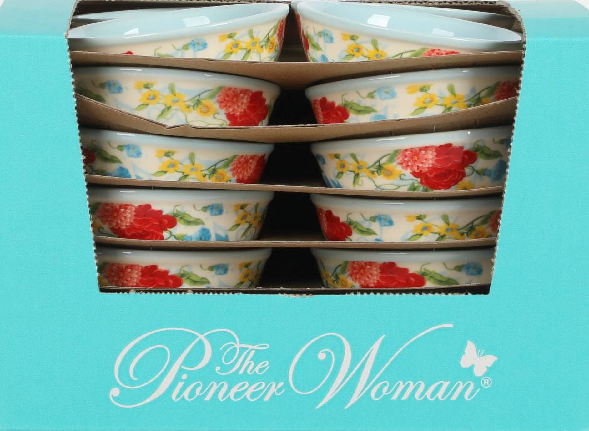 The Pioneer Woman Sweet Rose Ceramic 3.12-inch Dip Bowl