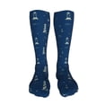 thumbnail image 5 of Rateoe Lighthouses and Anchors print Women's Men's Novelty 20in Crew Socks Cotton Socks Knee High Socks for Walking,Running,Nurses,Pregnancy-One Size, 5 of 8