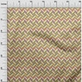 thumbnail image 2 of oneOone Organic Cotton Voile Fabric Herringbone Geometric Print Fabric BTY 42 Inch Wide, 2 of 4