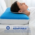 thumbnail image 3 of Almohada Spring Air 3Dreams Memory Foam Estándar Ergonómica, 3 of 5
