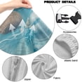 thumbnail image 6 of KUIFORTI Sea Turtle Gaming Chair Covers Slipcovers Waterproof Gamer Chair Cover with Armrest Cover Soft Universal Fit Gaming Chairs Protector for Office and Computer Chairs, 6 of 7