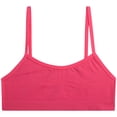 thumbnail image 5 of Princess Rose Girls Seamless Bra - 7 Pack Seamless Training Bra Spaghetti Strap Brallettes (5-12), 5 of 7