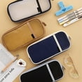 thumbnail image 5 of FloreceBien - Estuche para lápices de malla de rejilla, 2 unidades, con cremallera, transparente, para maquillaje, color, bolsa de cosméticos, multiusos, para viajes, estilo: estilo 3;, 5 of 5