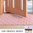 thumbnail image 3 of Pink Geometric Lattice Pattern Door Rugs,Washable Non Slip Door Mats Indoor,Decorative Door Mats,Entry Mat Indoor for Entrance,Bedroom,Kitchen,Bathroom,17"x30", 3 of 6