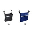 thumbnail image 4 of xinxixnxx Electric Wheelchair Rear Hanging Bag Adjustable Rainproof Storage Pouch Water Bottle Clothes Backpack Organizer Blue, 4 of 6