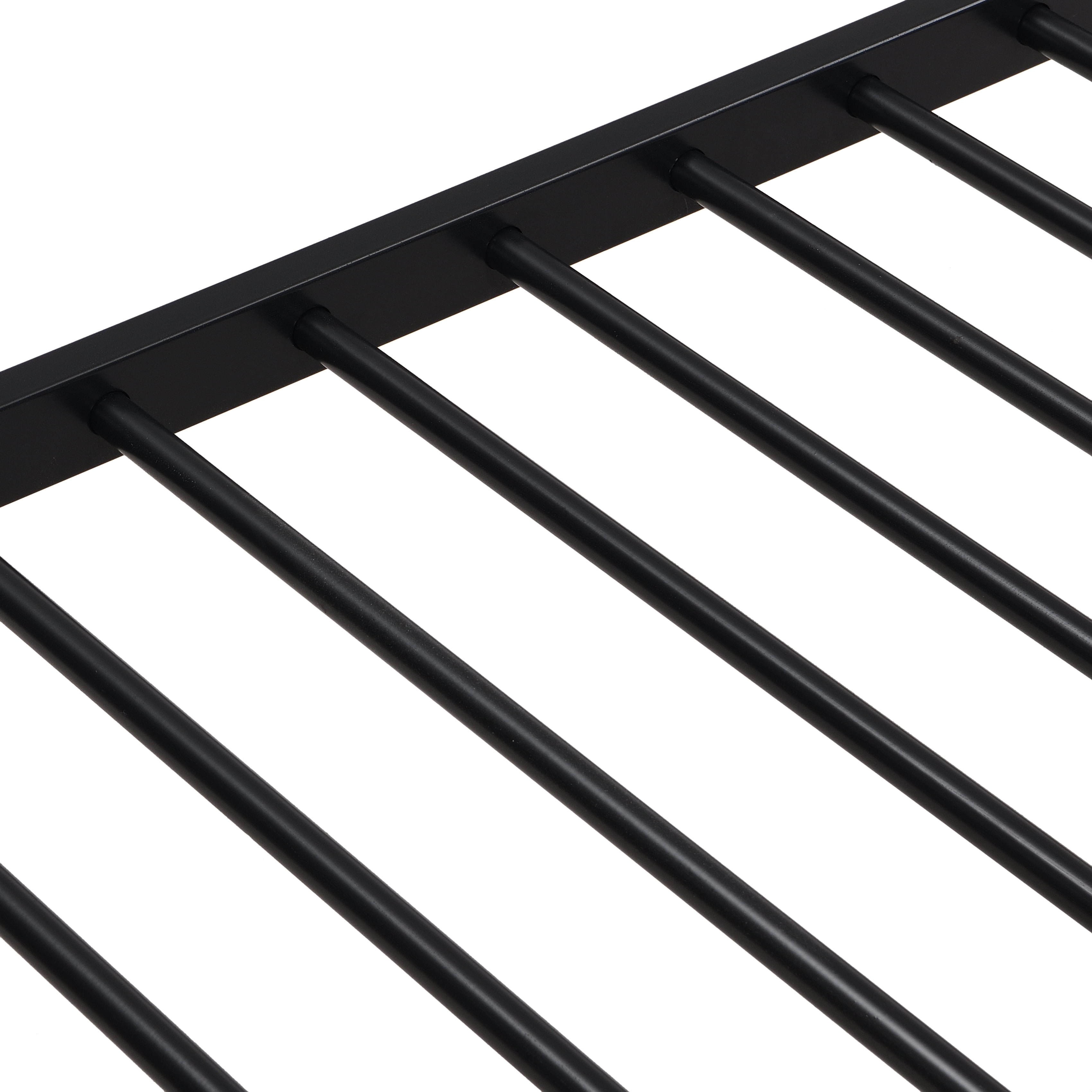 Twin Over FULL Metal Bunk Bed, No Box Spring Needed, Large Under Bed Storage