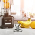 thumbnail image 4 of FRCOLOR Replacement Blender Replacement Blender Durable Machine Cutter Metal Kitchen Supplies Home Gadget Kitchen Accessories Compatible for OSTER (Silver),2.76"X2.76"X1.97", 4 of 5