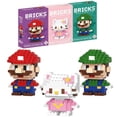 thumbnail image 2 of Figuras de acción en miniatura de Super Mario Bros, LiLo, Stitch, Sanrio, Hello Kitty, Buliding Blacks, juguetes de ensamblaje, regalos de cumpleaños para niños, 2 of 5