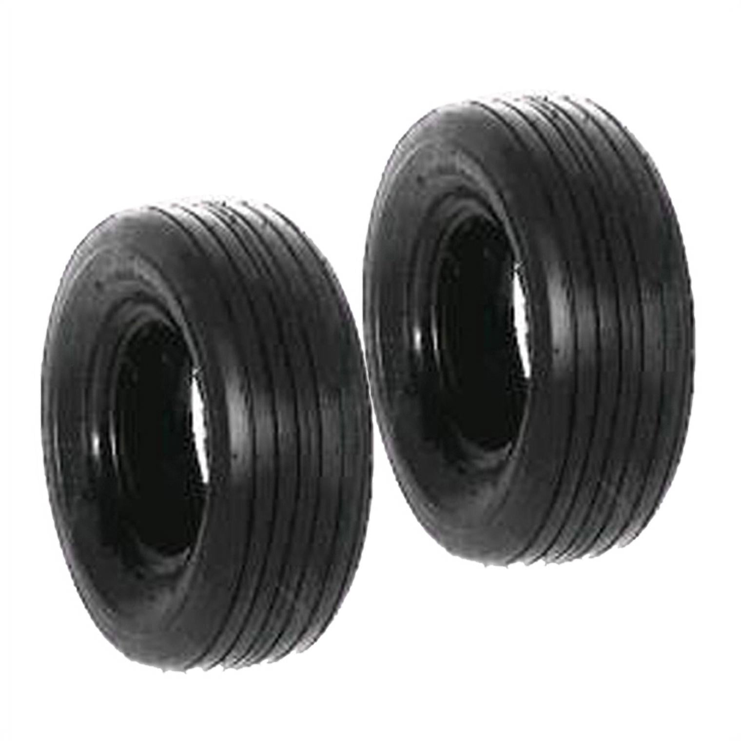 Set of (2) TIRES RIB 13X650X6 (13X6.50X6) 4PLY CARLISLE