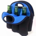thumbnail image 1 of 6 Bottles Extra Thick Insulated Neoprene Carrier Bottle Tote Carry Bag for Beer Baby Bottle Cans Drinks, 1 of 5