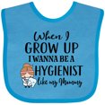 thumbnail image 3 of Inktastic Future Dental Hygienist Like Mommy Girls Baby Bib, 3 of 4