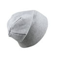thumbnail image 2 of Toddler Cotton Skull Cap - Warm Beanie for Boys Girls Winter Play (6-60 Months) Under 5$, Hontri Months Cotton Little Toddlers Boy's Boys for Baby , Grey, One Size, 2 of 5
