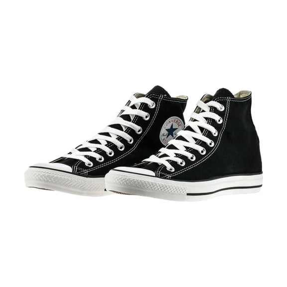 Converse Hi Top Black White Size 10 Men/ 12 Women