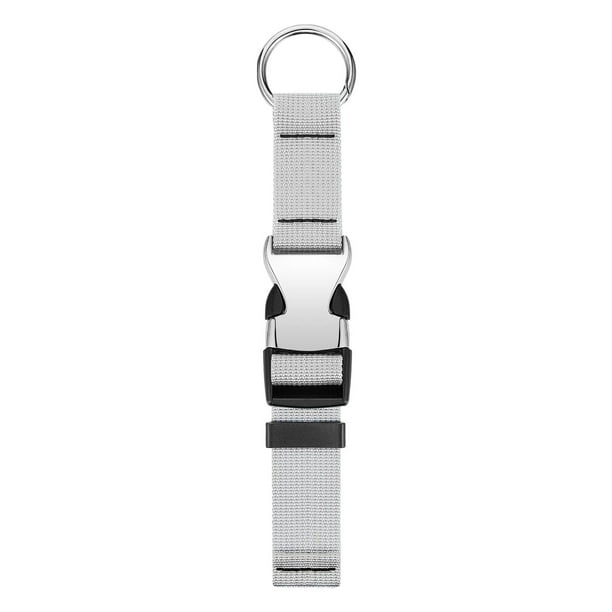 Correa para equipaje, accesorio de viaje elegante para maletas, viajes de negocios Gris claro