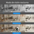 thumbnail image 4 of Kuiiyer® 4mp Cámara De Seguridad Vigilancia Wifi Doble Lente Mascota Bebe Admite Intercomunicador Bidireccionalvisión Nocturna A Todo Color, 4 of 8