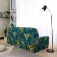 thumbnail image 4 of REGALWOVEN Stretch Thick Sofa Slipcover Floral Print Couch Protector, 3 Seater (69" - 86"), #H, 4 of 7
