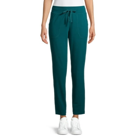 Athletic Works Women's Athleisure Core Knit Pants Available in Regular and Petite