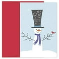 thumbnail image 3 of Masterpiece Studios Top Hat Snowman Holiday Set of 18 Boxed Cards, 3 of 5