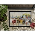 thumbnail image 3 of Carolines Treasures JMK1064MAT Paradise Yacht Club II Sailboats Door Mat Indoor Rug or Outdoor Welcome Mat 18x27 Doormat, 3 of 4