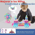 thumbnail image 5 of Bloques De Construcción Magnéticos Juguetes Y Caja 76pcs, 5 of 5