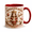 Black, variant on LANG ECOMMERCE Christmas Mug Personalized Nutcracker Queen Ceramic Coffee Cup with Name for Holiday Gift