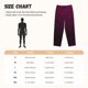 thumbnail image 3 of Balery Dark Purple Glitter Pantalones de pijama para mujer, pijamas ultraligeros, pantalones de estar por casa-3X-Large, 3 of 6