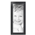 thumbnail image 2 of ArtToFrames 7" x 18" Galleria Noir Picture Frame, 7x18 inch Black MDF Poster Frame (WOM-4083),  Pack, 2 of 8