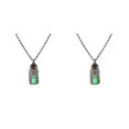 thumbnail image 2 of Youkk Luminous Glass Ghosts Necklace - Unique For Spooky Halloween Cosplay Skin-friendly Tiny Ghosts 2Set, 2 of 6