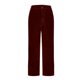 thumbnail image 3 of Pantalones largos para hombre, color liso, rectos, de tubo, con terciopelo, cintura alta, con cremallera y bolsillo, de pana, de poliéster., 3 of 5