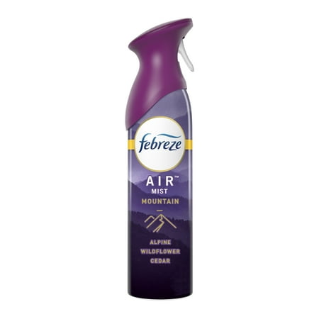 Febreze Air Freshener Spray, Odor-Fighting Room Spray, Mountain, 8.8oz, 2 Count