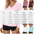 thumbnail image 3 of QSAWXQZ Women's Long Sleeve Sun Protection T Shirt UPF 50+ Lightweight Breathable V Neck Athletic Running Workout Top L, 3 of 7