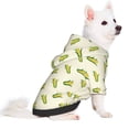 thumbnail image 5 of Cauagu Corn Pattern Winter Pet Hoodie Sweatshirts- Dog Hoodie Sweater with Leash Hole - Cute Dog Hoodie - Pet Clothes Puppy Cat Custume -Medium, 5 of 8