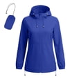 thumbnail image 6 of Sheghy Womens Hooded Waterproof Zip‑Up Raincoat‑Style Windbreaker for Everyday Urban Wear, 6 of 6