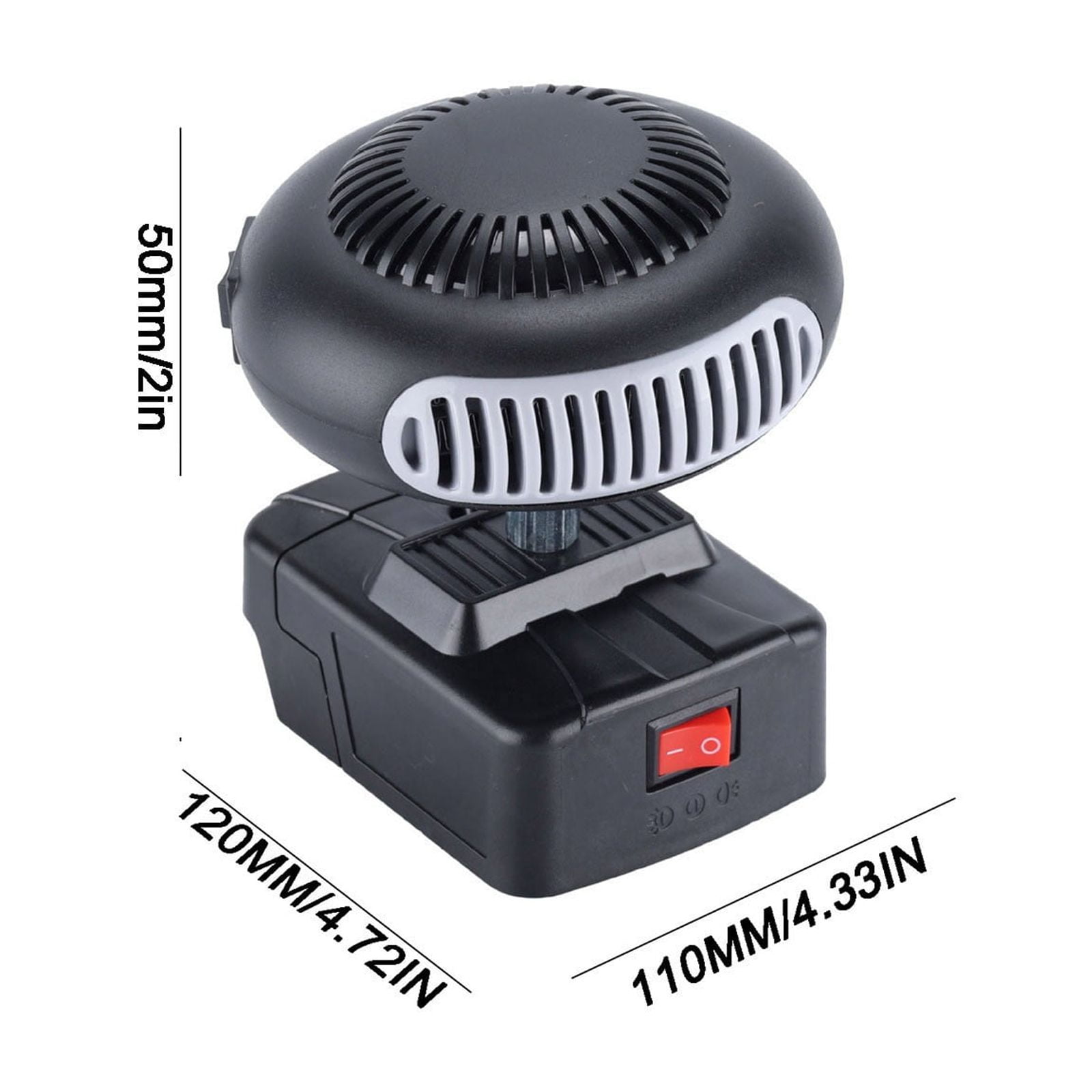 Lithium Battery Powered Heater, Cordless Portable Heater for Indoor and Outdoor Use, Rechargeable Personal Warmer