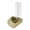 Gold, variant on Reptile Water Bowl Automatic Dispenser Food Feeder 2in1, Corner Feeding Dish for Bearded Dragon Gecko Lizard Turtle Snake, 8.6oz Tank Accessory