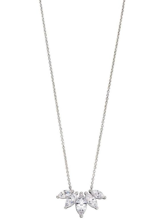Marquise Necklace - Silver