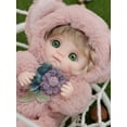 thumbnail image 3 of Muñeca Reborn, Cloveray, 25 cm, realista, vinilo para niña de 14 años o más, 3 of 9