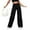 Black, variant on Baqcunre Jeans for Women Women Casual Loose Ripped Button Zipper Pocket Straight Leg Wide Leg Trousers Jeans Straight Leg Jeans for Women Jeans for Women Trendy