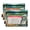 Bluebirds and Forests, variant on 2 Pack Pencil Pouch for 3 Ring Binder Smooth Zipper Folders with Pockets Clear Window Pencil Case Beautiful Black Woman Wearing Sunglasses