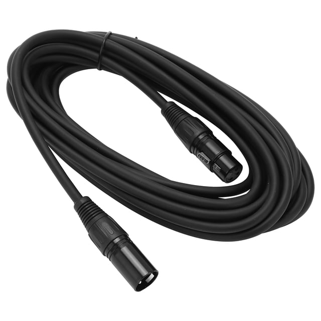 Cable de conexión XLR macho a hembra Cable de conexión de micrófono de 20 pies Accesorio de alambre