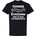 thumbnail image 3 of Inktastic Tenor Singer Funny Choir Music Joke T-Shirt, 3 of 5