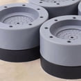 thumbnail image 3 of Wash Machine Feet Mat Shock Absorption Resin Fiber PVC Washing Machine Riser for Home Increase 3.5cm/1.4in, 3 of 5