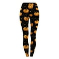 thumbnail image 4 of FDGIU Yoga Pants Stretch Pants Women's Halloween Printed Casual Hip Lifting Yoga Pants Leggings Tummy Control Trousers, 4 of 4