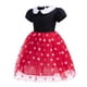 thumbnail image 3 of Costume Dressy Daisy 18-24 M con lunares rojos con diadema, 3 of 6