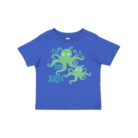 

Inktastic I m a Big Bro Octopus Cute Brother Gift Toddler Boy Girl T-Shirt