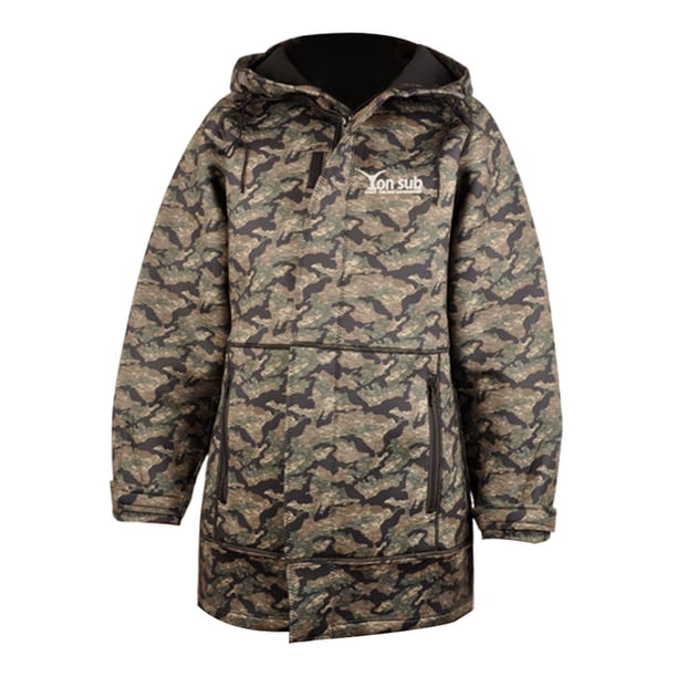 Chaqueta Parka impermeable Colamx traje de neopreno con capucha M