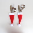 thumbnail image 3 of 6PCS Christmas Decorative Tableware Fork Set Christmas Hat Storage Tool Dinner Table Mats Small Table Mat round Dining Set round Table Place Mats Indoor Kitchen round Table Dining Set for 4 under 300, 3 of 4